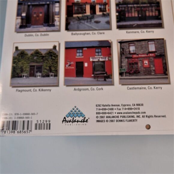 Irish Pubs 2008 Calendar Repeats In 2036 - Picture 5 of 5